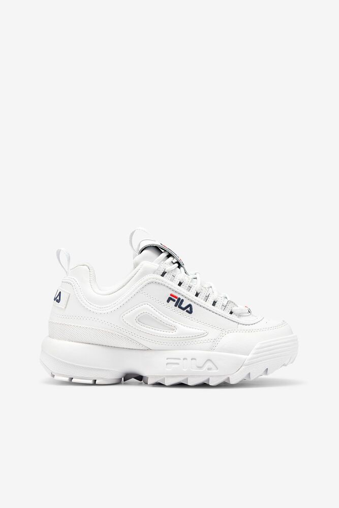 Fila Sneakers Womens White - Disruptor 2 Premium - Philippines 7642513-QC